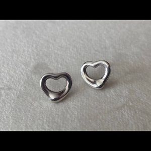 SOLD - Elsa Peretti by Tiffany&Co Open Heart Earrings NO BACKS